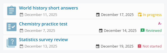 Przegląd zadań w iDroo